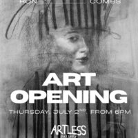 Exposition de dessins au fusain de Ron Combs