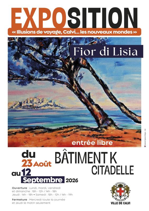 Exposition de l’artiste peintre Françoise Ferrandi « Fior di Lisia »