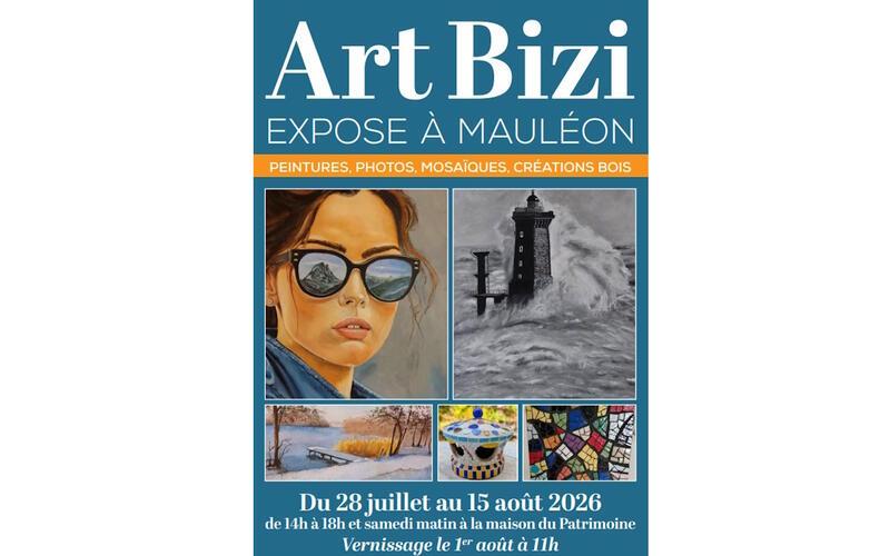 Exposition de l'association Art Bizi
