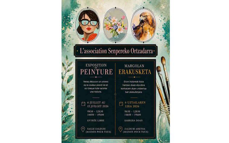 Exposition de peinture : Senpereko ortzadarra
