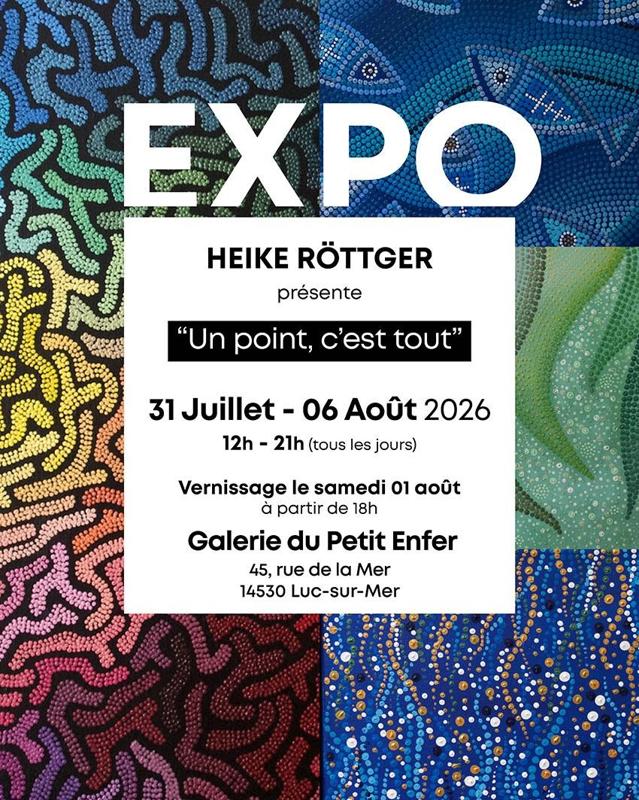 Exposition de peinture : Un point, c'est tout