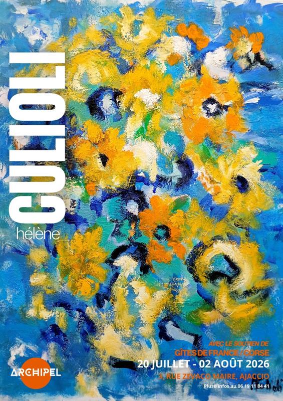 Exposition de peinture de l&rsquo;artiste Hélène Culioli