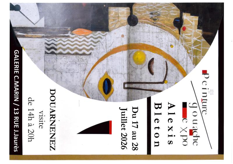 Exposition de peinture par Alexis Bleton