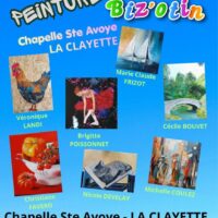 Exposition de peintures Art Biz'otin