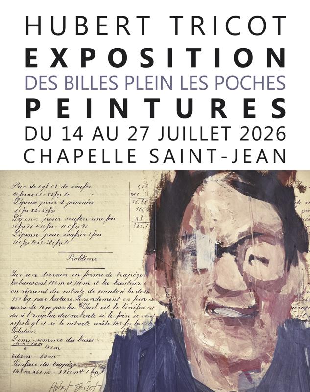Exposition de peintures – Des billes plein les poches
