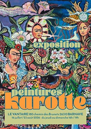 Exposition de peintures - Karotte