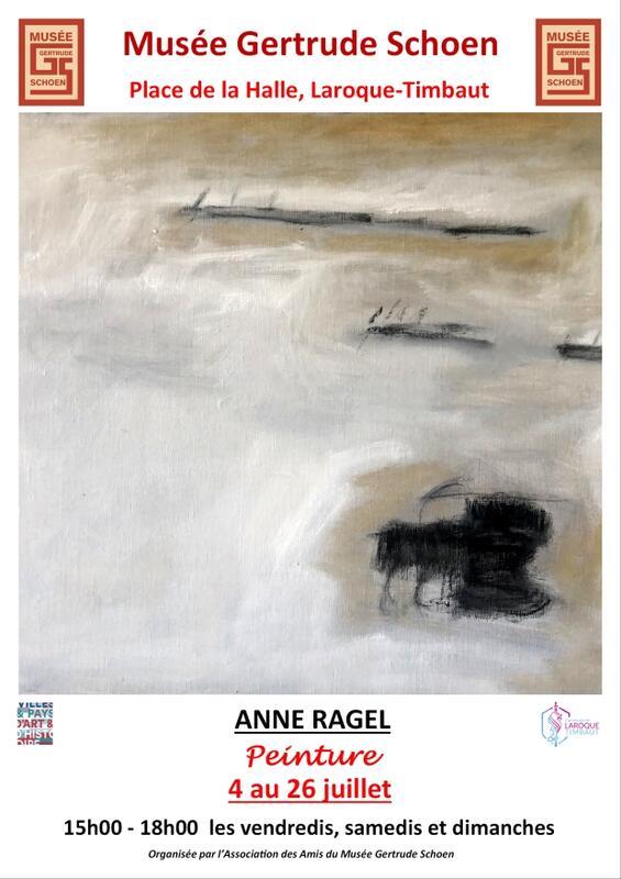 Exposition de peintures d'Anne Ragel au Musée Gertrude Schoen