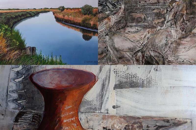 Exposition de peintures et peintures sur porcelaine
