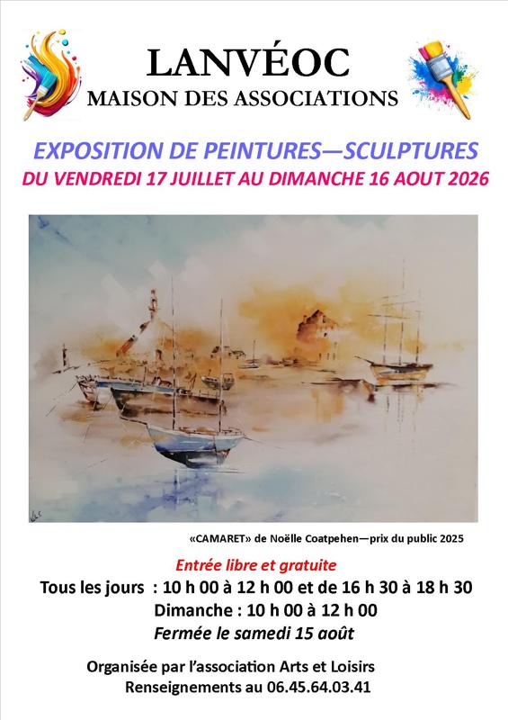 Exposition de peintures - sculptures