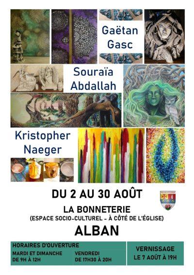 Exposition de sculptures et de peintures