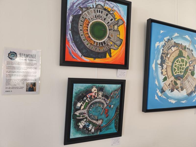 Exposition éphèmére de l'artiste peintre Herminie Adam