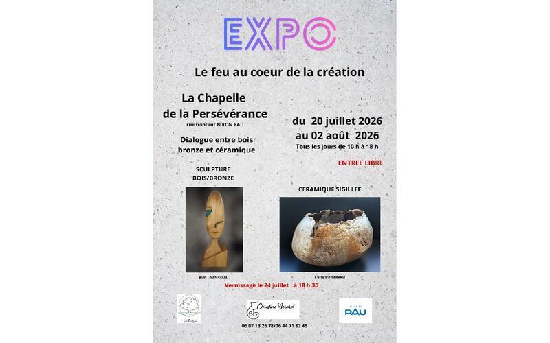 Exposition: le feu au cœur de la création