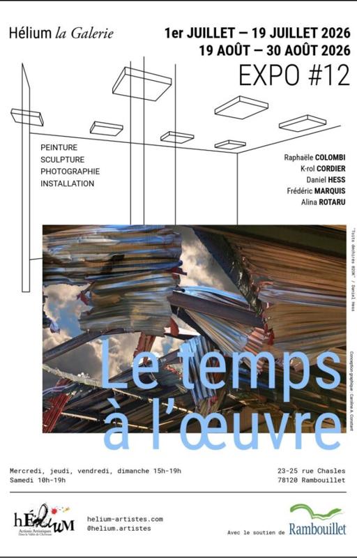 Exposition « le temps à l’oeuvre »