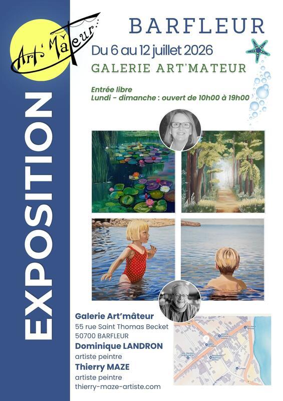 Exposition peinture Landron et Maze