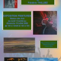 Exposition peintures : Sophie Fournier et Frédéric Tailliez