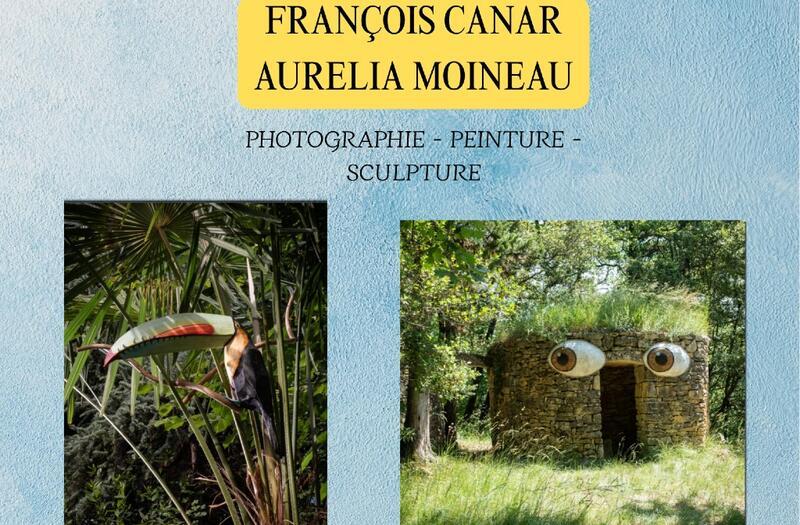 Expositions à Montard | François Canar & Aurélia Moineau