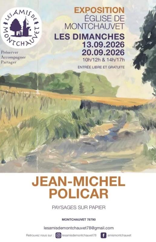 JEP – Exposition ‘Paysage sur papier » de Jean-Michel POLICAR
