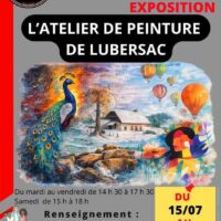 La Conserverie : Exposition de l'atelier de peinture de Lubersac