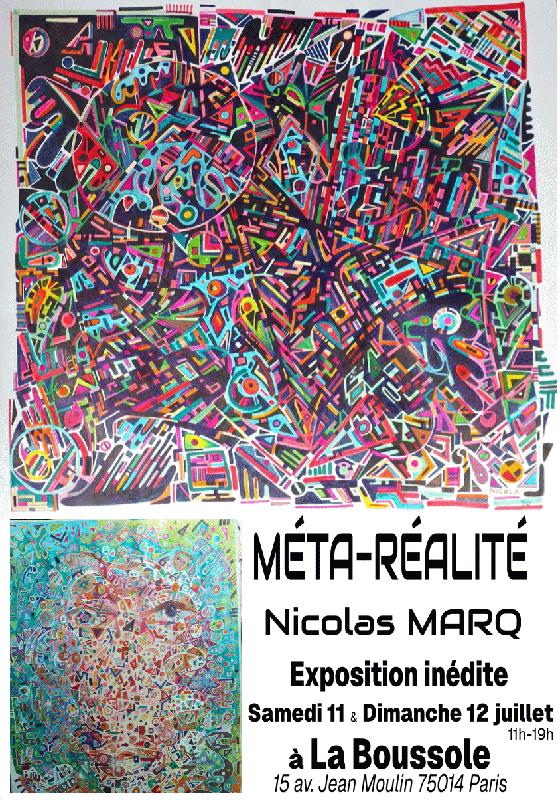 Meta-Réalité, art transgraphique : Nicolas Marq