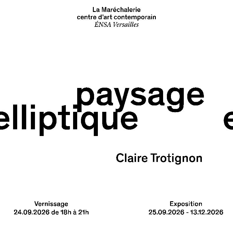 Paysage elliptique – Claire Trotignon