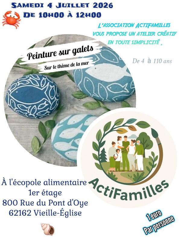 Peinture sur galets