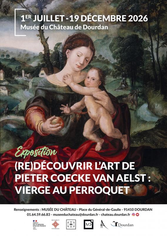 (Re)découvrir l'art de Pieter Coecke van Aelst - Vierge au perroquet