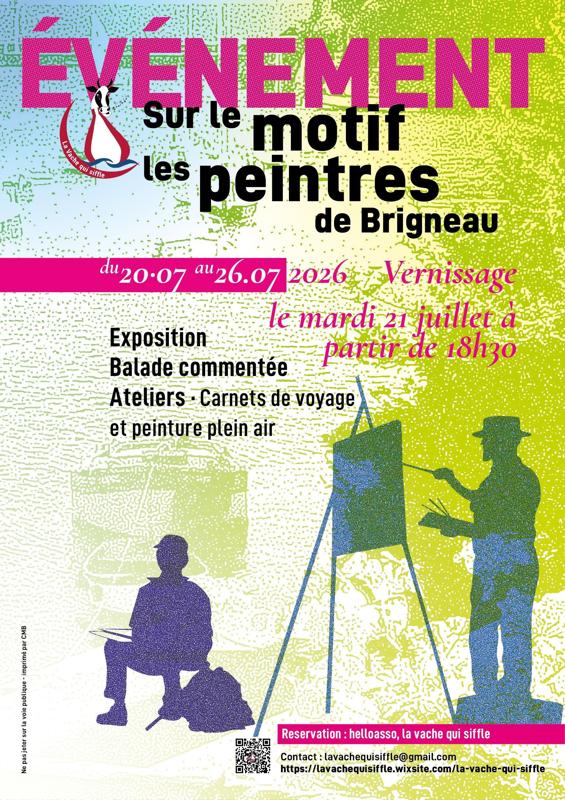 Sur le motif, les peintres de Brigneau