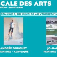 Escale des arts : expositions de Andrée Douguet et Jo-hanaa