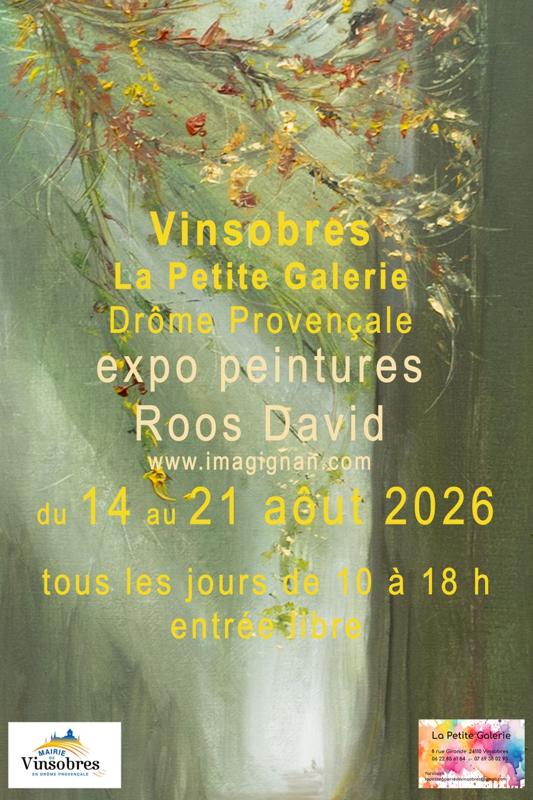 Expo peinture de Roos David