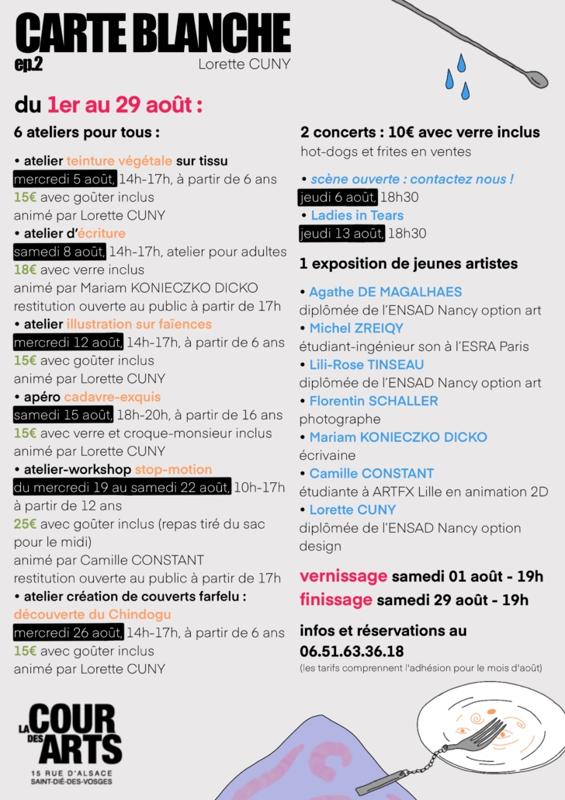 Exposition : Carte blanche