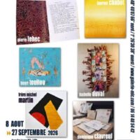 Exposition "Peindre et écrire"