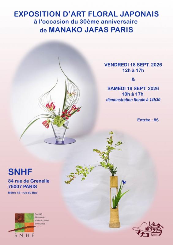 Exposition d’art floral japonais/Ikebana