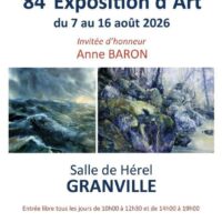Exposition d'été de l'association les artistes granvillais