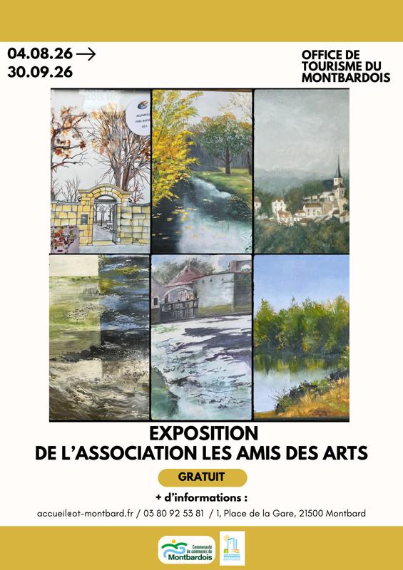 Exposition de l'association les Amis des Arts