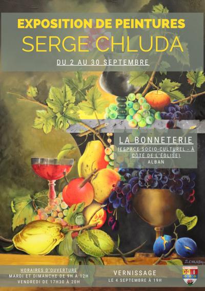 Exposition de peintures à la Bonneterie