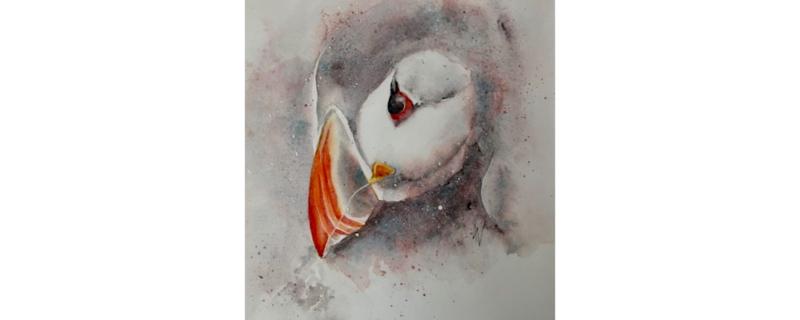 Exposition de peintures de Annie Vogel
