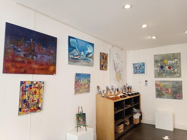 Exposition de peintures de M. Gennaro