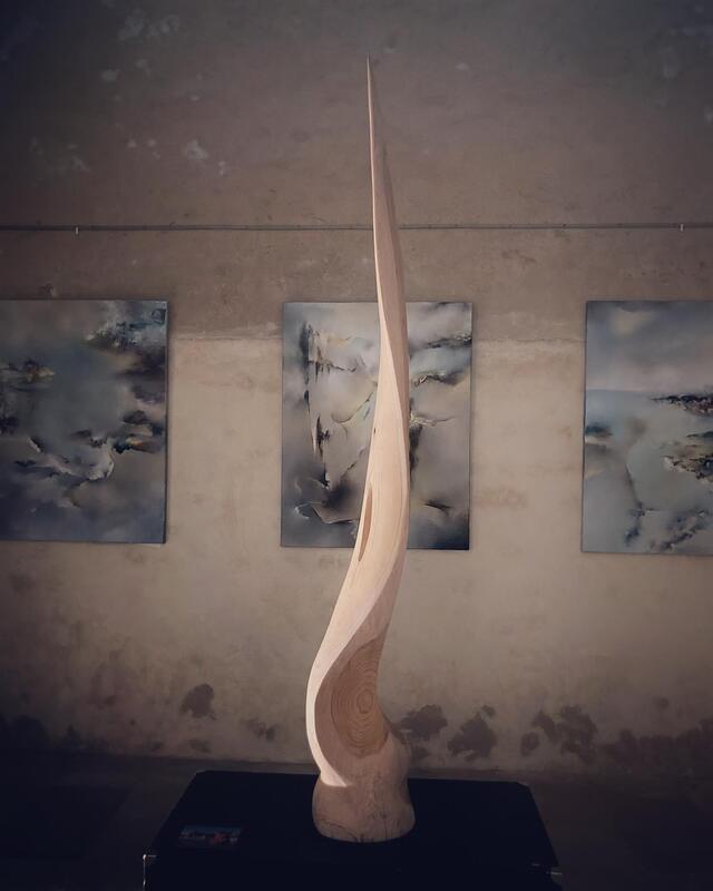 Exposition de sculptures sur bois et peintures à l'huile