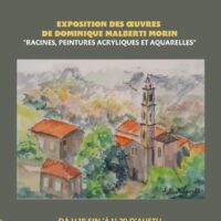 Exposition des œuvres de Dominique Malberti Morin : "Racines, peintures acryliques et aquarelles"