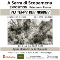 Exposition peintures et photos des artistes Philippe Delcourt et Geneviève Michon : "Au temps des arbres"