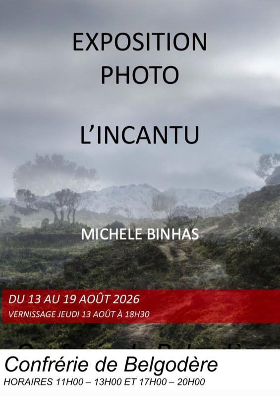 Exposition photographique "L'Incantu" de Michèle Binhas