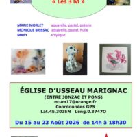 Expositions de peintures - Eveil culturel à Usseau