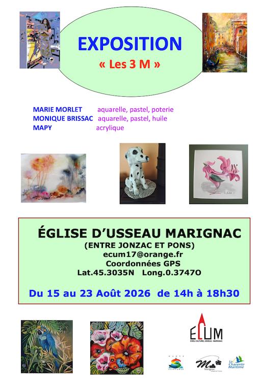 Expositions de peintures - Eveil culturel à Usseau