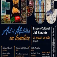 Festival de Bugeat : Exposition Art et Matière en lumière