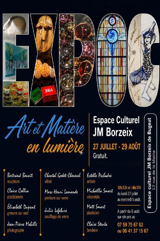 Festival de Bugeat : Exposition Art et Matière en lumière