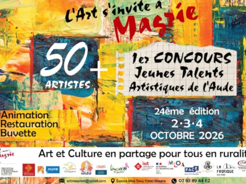 L'ART S'INVITE À MAGRIE 2026