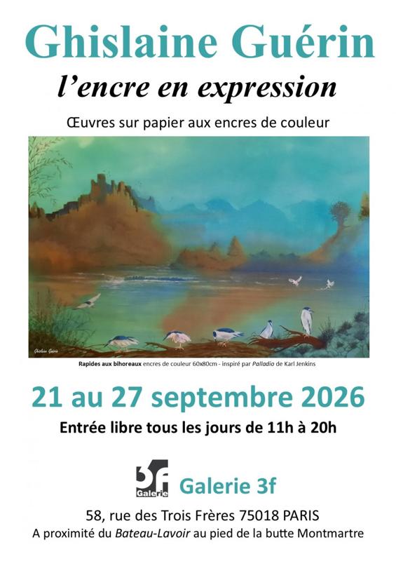 L'encre en expression : Ghislaine Guérin