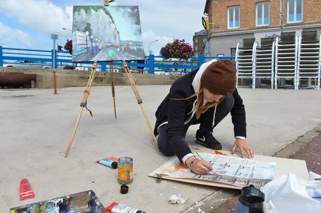 [Peinture] des peintres dans la ville