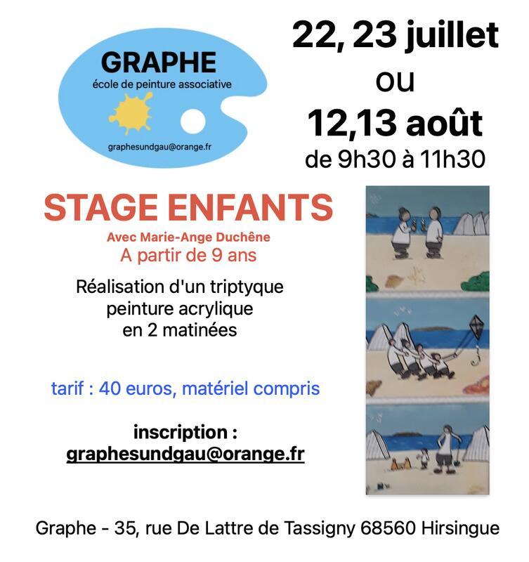 Stage art plastique