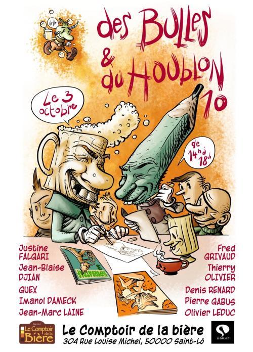 10ème édition du festival BD Des bulles et du houblon